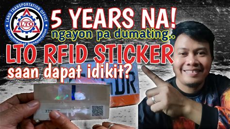 how to install rfid sticker philippines|taga bulacan rfid sticker.